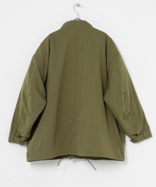 ITEMS URBANRESEARCH(アイテムズ アーバンリサーチ)の「キルトライナーモッズコート(モッズコート・レディース・カーキ/ブラック・FREE)」の6枚目の写真