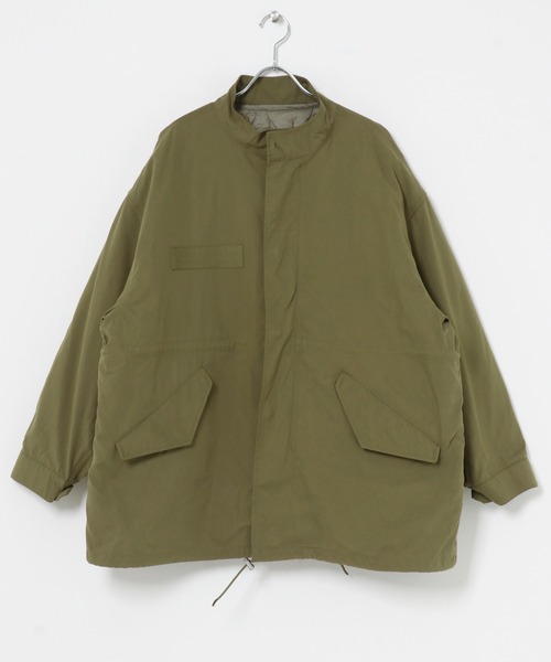 ITEMS URBANRESEARCH(アイテムズ アーバンリサーチ)の「キルトライナーモッズコート(モッズコート・レディース・カーキ/ブラック・FREE)」の9枚目の写真