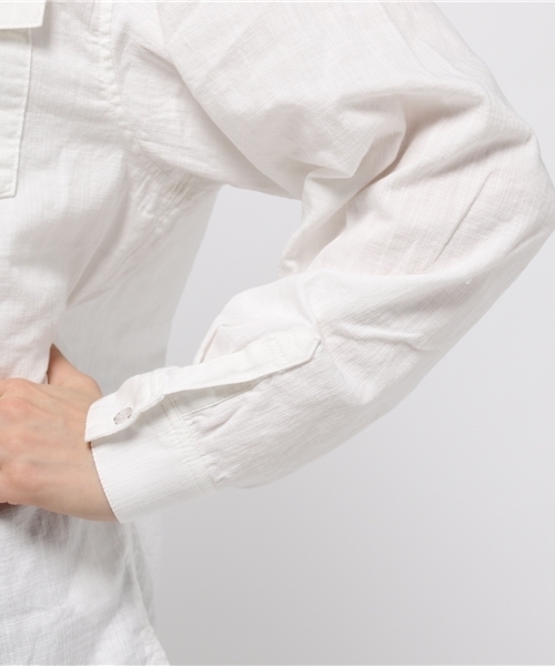 SLY(スライ)の「SOFT MILITARY SH(シャツ/ブラウス・レディース・ベージュ/カーキ/ホワイト・FREE)」の8枚目の写真