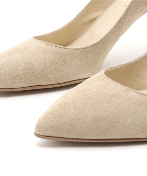 ESTNATION（エストネーション）の「ESTNATION スエードパンプス（パンプス・レディース・ライトグレー/ベージュ/イエロー・37.5/35/34.5/34/35.5/36.5/36）」の8枚目の写真