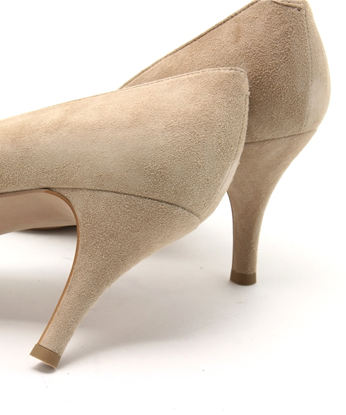 ESTNATION（エストネーション）の「ESTNATION スエードパンプス（パンプス・レディース・ライトグレー/ベージュ/イエロー・37.5/35/34.5/34/35.5/36.5/36）」の10枚目の写真