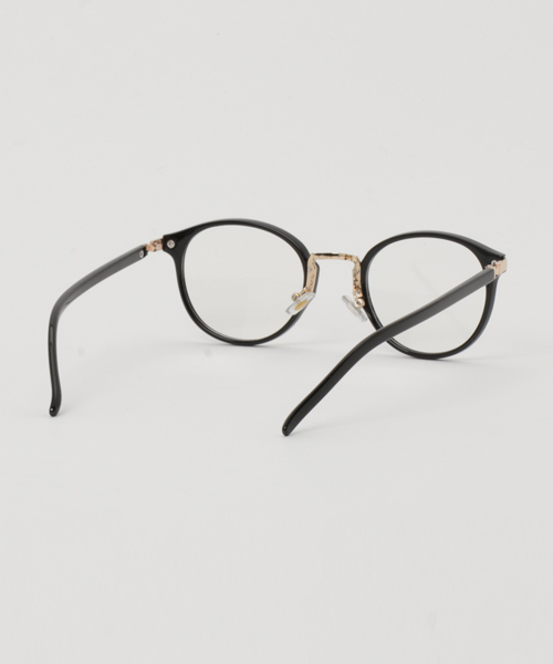 WEGO（ウィゴー）の「WEGO/コンビボストンタイプメガネ（メガネ・メンズ・ホワイト系その他/ブラウン系その他/ブラック・FREE）」の11枚目の写真