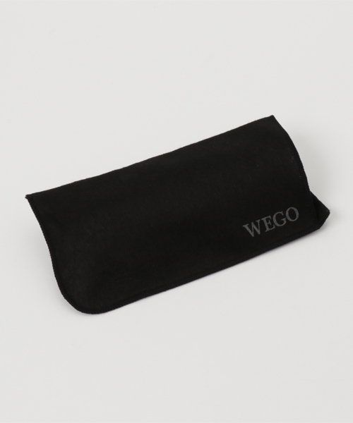WEGO（ウィゴー）の「WEGO/コンビボストンタイプメガネ（メガネ・メンズ・ホワイト系その他/ブラウン系その他/ブラック・FREE）」の7枚目の写真