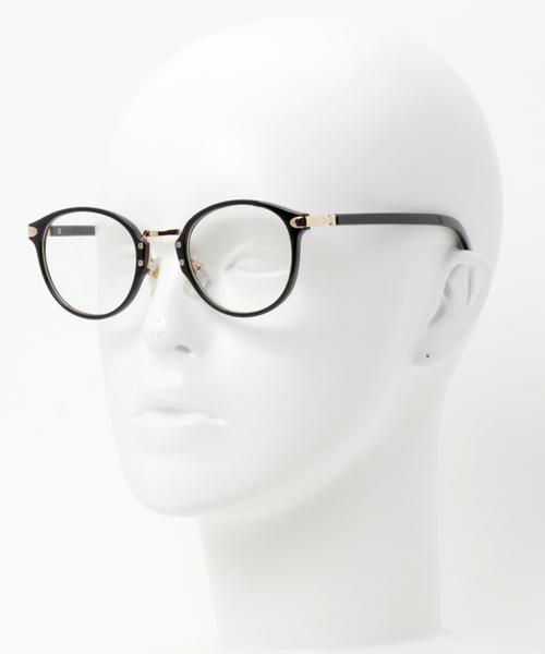 WEGO（ウィゴー）の「WEGO/コンビボストンタイプメガネ（メガネ・メンズ・ホワイト系その他/ブラウン系その他/ブラック・FREE）」の8枚目の写真