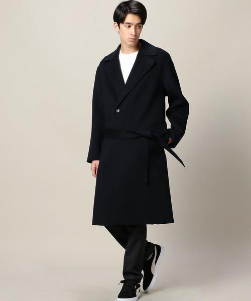 BEAUTY&YOUTH UNITED ARROWS チェスターコート 黒 BEAUTY&YOUTH UNITED