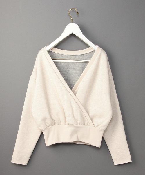トレーナー/スウェット 6 ROKU BACK CACHECOEUR SWEAT PULLOVER BEAUTY&YOUTH UNITED ARROWS（ビューティーアンドユースユナイテッド