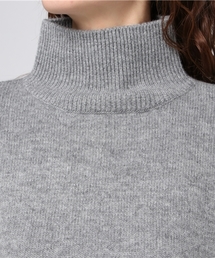 ENFOLD 圧縮ウールタートルニット グリーン ENFOLD 圧縮ウールタートルニット グリーン 中古・古着通販】ENFOLD