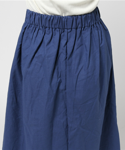 rovtski（ロフトスキー）の「フロントタックスカート（スカート・レディース・グリーン/ベージュ/ネイビー・FREE）」の8枚目の写真