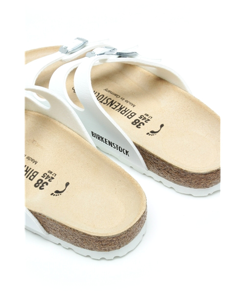 BIRKENSTOCK（ビルケンシュトック）の「■GINGER/SOUP.7月号掲載■ホワイトコンフォートサンダル・FLORIDA BF White(WOMEN)（サンダル・レディース・ホワイト・38/35/36/37/39）」の8枚目の写真