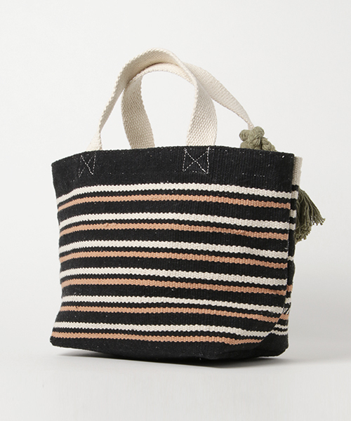 Lilas Campbell（リラキャンベル）の「【Lilas Campbell】リラキャンベル トートバッグ Xel-Ha（トートバッグ・レディース・ブラック/ライトブルー/ホワイト・ONE SIZE）」の4枚目の写真