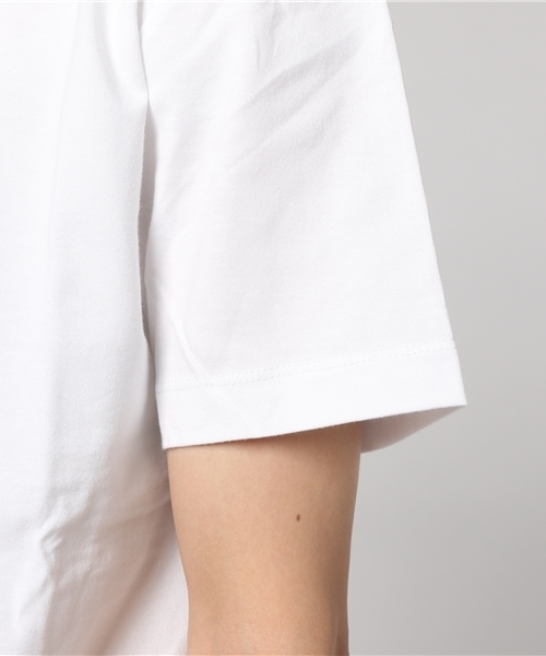 BLACK LABEL CRESTBRIDGE（ブラックレーベル・クレストブリッジ）の「CHECK&LOGOプリントT（Tシャツ/カットソー・メンズ・オフホワイト/ライトブルー/ネイビー・L/M）」の8枚目の写真