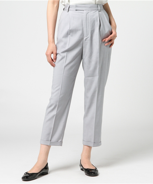 SLY（スライ）の「TIDY ANKLE PT（その他パンツ・レディース・ライトグレー/ワインレッド・2/1）」の12枚目の写真