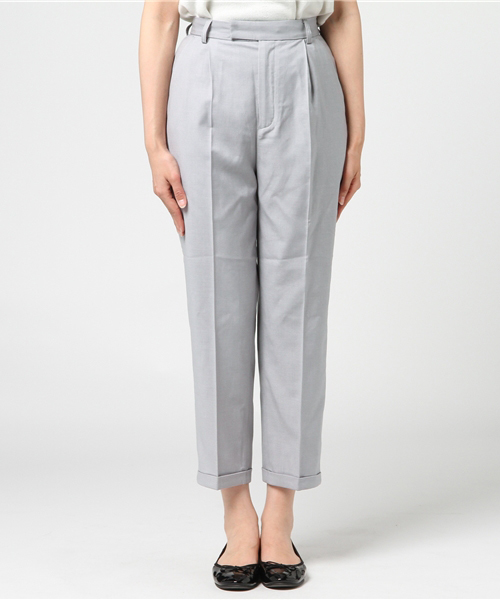 SLY（スライ）の「TIDY ANKLE PT（その他パンツ・レディース・ライトグレー/ワインレッド・2/1）」の3枚目の写真