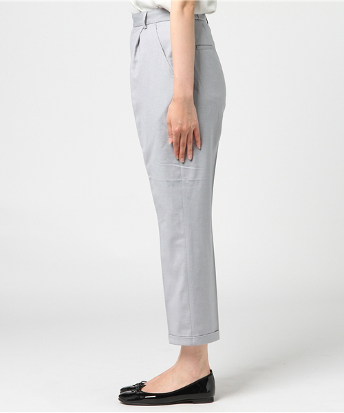 SLY（スライ）の「TIDY ANKLE PT（その他パンツ・レディース・ライトグレー/ワインレッド・2/1）」の4枚目の写真