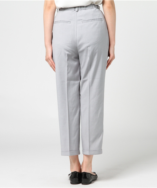 SLY（スライ）の「TIDY ANKLE PT（その他パンツ・レディース・ライトグレー/ワインレッド・2/1）」の5枚目の写真