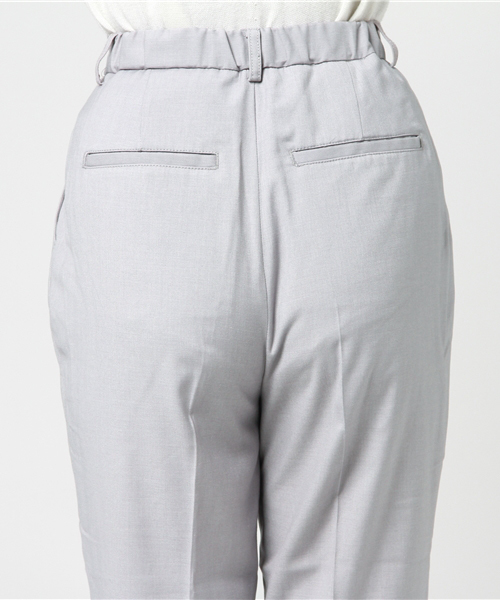 SLY（スライ）の「TIDY ANKLE PT（その他パンツ・レディース・ライトグレー/ワインレッド・2/1）」の7枚目の写真