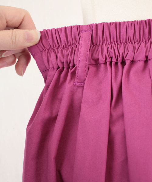 titivate（ティティベイト）の「ｻｯｼｭﾍﾞﾙﾄ付きﾀｲﾌﾟﾗｲﾀｰｽｶｰﾄ（スカート・レディース・マスタード/ピンク/グリーン/ネイビー・M）」の5枚目の写真