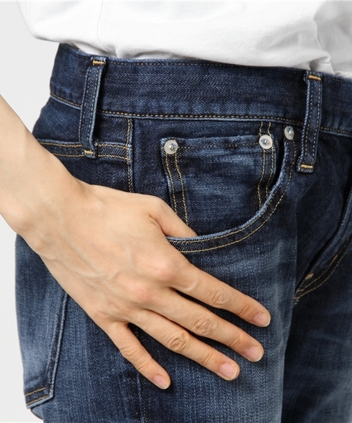 RED CARD TOKYO（レッドカード）の「【RED CARD】Anniversary25th （デニムパンツ・レディース・チャコールグレー/インディゴブルー/ネイビー・25/22/23/24）」の9枚目の写真