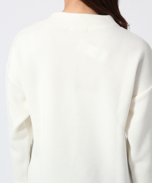 GLOBAL WORK（グローバルワーク）の「ハイネックワイドプルオーバー長袖/774972（Tシャツ/カットソー・レディース・ホワイト/その他/ブルー/ベージュ系その他/ワインレッド・MEDIUM/LARGE）」の18枚目の写真