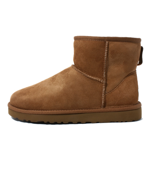 ROSE BUD（ローズバッド）の「(UGG)W CLASSIC MINI（ブーツ・レディース・ブラック/キャメル・5/6/7/8）」の3枚目の写真