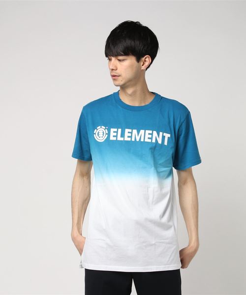 ELEMENT(エレメント)の「ELEMENT メンズ CORPORATE SS Tシャツ(Tシャツ/カットソー・メンズ・ブルー/オレンジ・LARGE/MEDIUM/X-LARGE)」の2枚目の写真