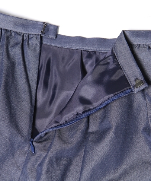 Another Edition（アナザーエディション）の「AE ライトDNM PPLM SK（スカート・レディース・オフホワイト/ライトブルー/ネイビー・SMALL/MEDIUM）」の9枚目の写真