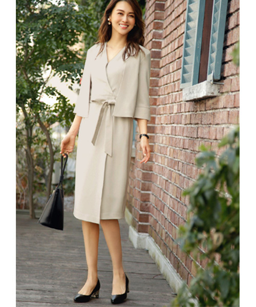 ワンピース Style Deli 新品 スタイルデリ ジャケット付きカシュクールワンピースの通販 By Ao スタイルデリならラクマ します