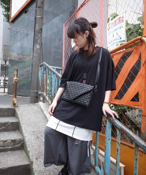 rovtski（ロフトスキー）の「MODE STYLESTADS クラッチバッグ（クラッチバッグ・メンズ・ブラック×ブラック/ブラック×シルバー・FREE）」の14枚目の写真