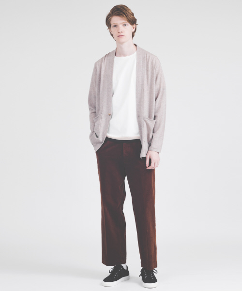 ABAHOUSE(アバハウス)の「10Wコーデュロイワイドパンツ(その他パンツ・メンズ・ブラック/ベージュ/ブラウン・46/48)」の8枚目の写真