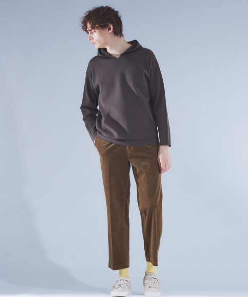 ABAHOUSE(アバハウス)の「10Wコーデュロイワイドパンツ(その他パンツ・メンズ・ブラック/ベージュ/ブラウン・46/48)」の6枚目の写真