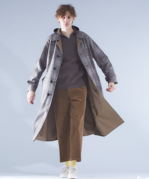 ABAHOUSE(アバハウス)の「10Wコーデュロイワイドパンツ(その他パンツ・メンズ・ブラック/ベージュ/ブラウン・46/48)」の4枚目の写真