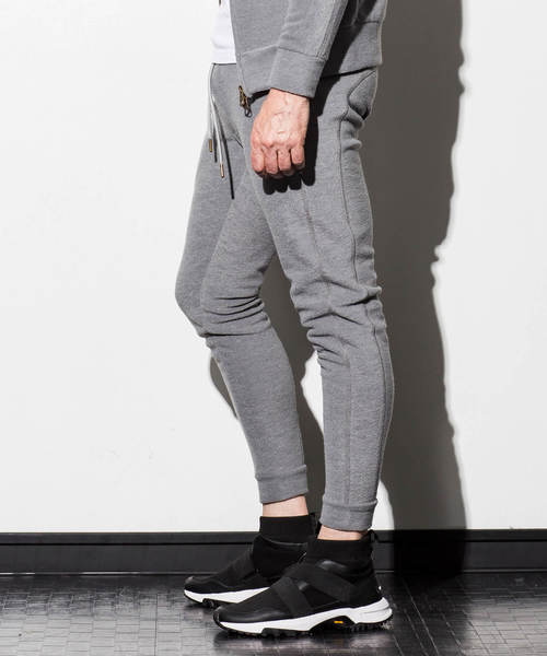 1piu1uguale3 RELAX（ウノピュウノウグァーレトレリラックス）の「1PIU1UGUALE3 RELAX(ウノピゥウノウグァーレトレ)テリークロスパイルジョガーパンツ（スウェットパンツ・メンズ・ブラック/グレー/ネイビー・SMALL/MEDIUM/LARGE/X-LARGE/XX-LARGE）」の4枚目の写真