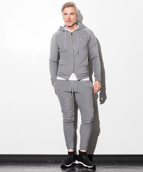 1piu1uguale3 RELAX（ウノピュウノウグァーレトレリラックス）の「1PIU1UGUALE3 RELAX(ウノピゥウノウグァーレトレ)テリークロスパイルジョガーパンツ（スウェットパンツ・メンズ・ブラック/グレー/ネイビー・SMALL/MEDIUM/LARGE/X-LARGE/XX-LARGE）」の7枚目の写真