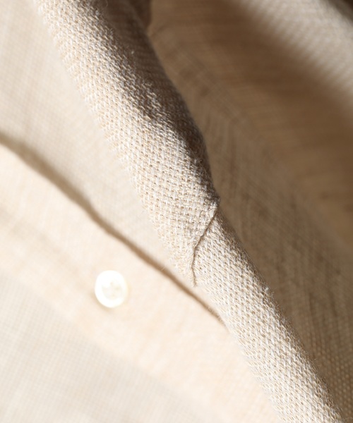 JOURNAL STANDARD（ジャーナルスタンダード）の「LINEN PANAMA レギュラーシャツ＃（シャツ/ブラウス・メンズ・ホワイト/ライトブルー/イエロー/アイボリー/ブルー系その他・SMALL/MEDIUM/LARGE）」の19枚目の写真