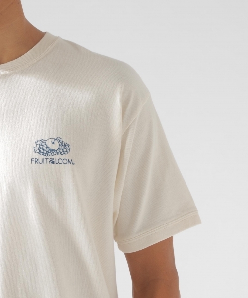 FRUIT OF THE LOOM（フルーツオブザルーム）の「【Fruit Of The Loom(フルーツオブザルーム)】ピグメントリブTシャツ（Tシャツ/カットソー・メンズ・ホワイト/オレンジ/グリーン/チャコール・MEDIUM/LARGE）」の11枚目の写真