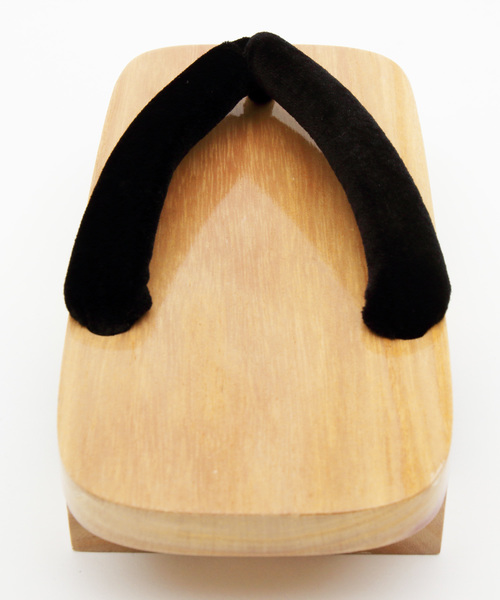 ８(eight)（エイト）の「本格派 桐 本桐 2枚歯 下駄 紳士用 男性（和装小物・メンズ・ブラック・MEDIUM/LARGE）」の10枚目の写真