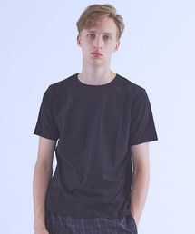 【COTTON LYCRA】圧着クルーネックTシャツ
