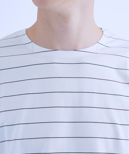 ABAHOUSE(アバハウス)の「【COTTON LYCRA】圧着クルーネックTシャツ(Tシャツ/カットソー・メンズ・ホワイト/グリーン系その他/ブラック/ワイン/レッド系その他・44/46/48)」の22枚目の写真
