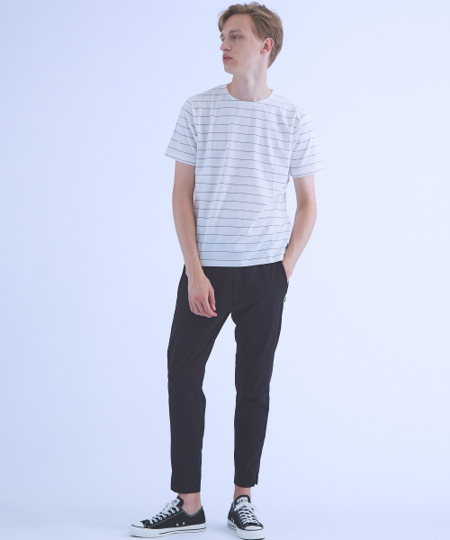 ABAHOUSE(アバハウス)の「【COTTON LYCRA】圧着クルーネックTシャツ(Tシャツ/カットソー・メンズ・ホワイト/グリーン系その他/ブラック/ワイン/レッド系その他・44/46/48)」の18枚目の写真