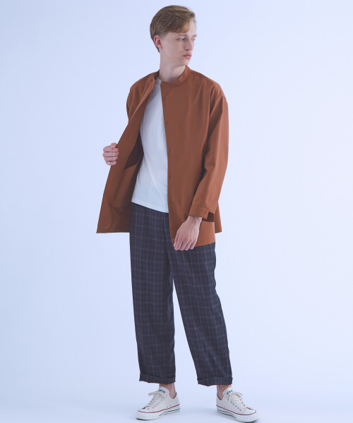 ABAHOUSE(アバハウス)の「【COTTON LYCRA】圧着クルーネックTシャツ(Tシャツ/カットソー・メンズ・ホワイト/グリーン系その他/ブラック/ワイン/レッド系その他・44/46/48)」の14枚目の写真