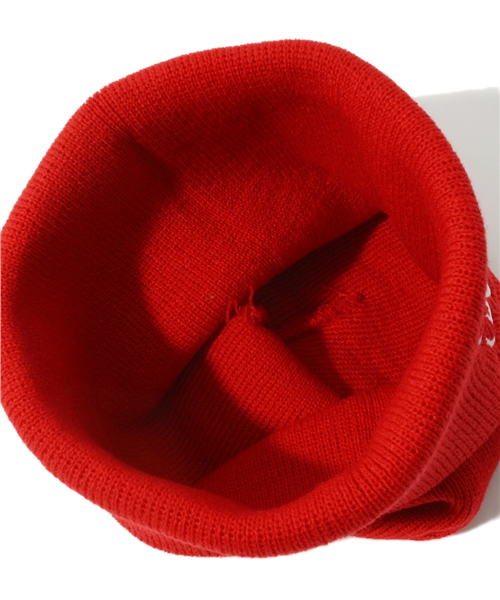 WEGO（ウィゴー）の「WEGO/ロゴ刺繍ニットキャップ（ニットキャップ/ビーニー・レディース・ホワイト/ブラック/ライム/パープル/イエロー/レッド/オレンジ・FREE）」の10枚目の写真