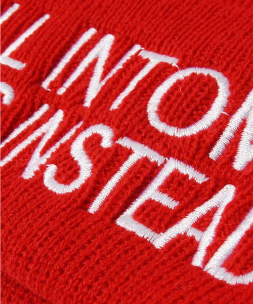 WEGO（ウィゴー）の「WEGO/ロゴ刺繍ニットキャップ（ニットキャップ/ビーニー・レディース・ホワイト/ブラック/ライム/パープル/イエロー/レッド/オレンジ・FREE）」の11枚目の写真