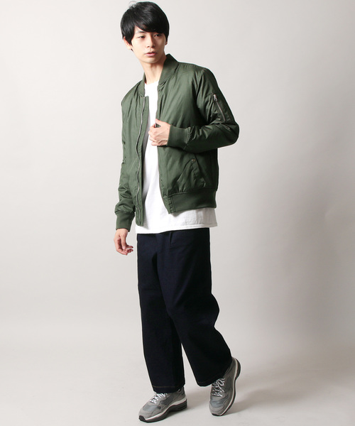 THE CASUAL(カジュアル)の「ストレッチデニムワイドパンツ(デニムパンツ・メンズ・ブルー/ネイビー/ワンウォッシュ・S/M/L/XL)」の6枚目の写真