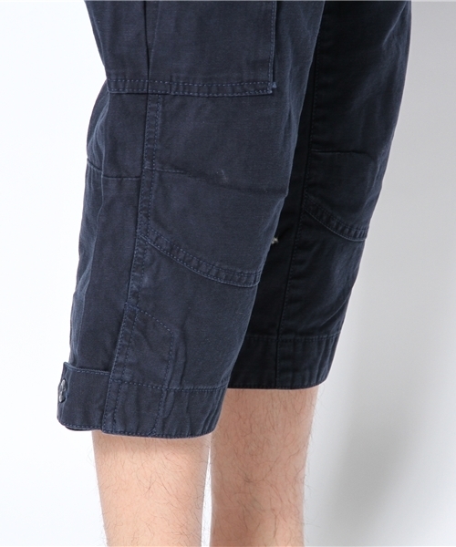291295＝HOMME（ニーキューイチニーキューゴーオム）の「クロップドカーゴ　バンダナ付き（カーゴパンツ・メンズ・オリーブ/ネイビー/ベージュ・48/44/50）」の9枚目の写真