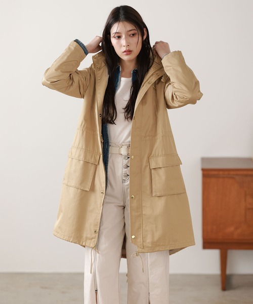 Filomo（フィローモ）の「モッズコートレディース 弱撥水加工（モッズ