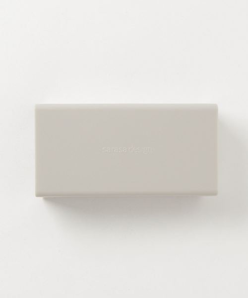 sarasa design(サラサデザイン)の「b2c バターケース(キッチンツール・レディース・ホワイト/ライトグレー・ONE SIZE)」の1枚目の写真