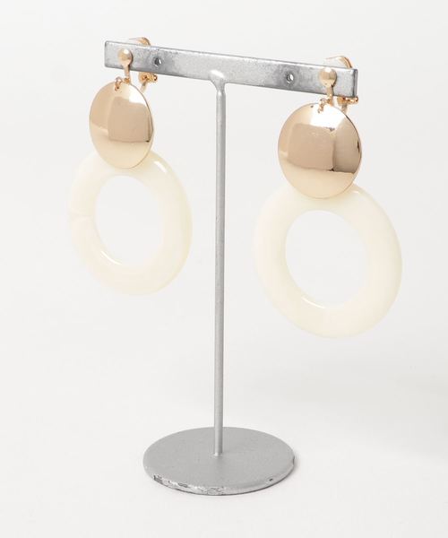 BOBISSH（ボビッシュ）の「【MK】イヤリング（イヤリング・レディース・その他/その他1/その他2/その他3/その他4/その他5/その他6/その他7/その他8/その他9/その他10/その他11/その他12/その他13/その他14/その他15/その他16/その他17/その他18/その他19/その他20/その他21/その他22/その他23/その他24/その他25/その他26/その他27/その他28/その他29/その他30/ピンク系その他/オフホワイト/ブラウン/ピンク/イエロー/ブルー/ブラウン系その他/その他34/その他31/その他35/その他33/その他32/A/C/B/E/D・FREE）」の2枚目の写真