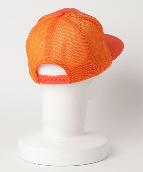 HYSTERIC GLAMOUR（ヒステリックグラマー）の「SUPERFUZZpt メッシュキャップ（ハット・メンズ・ネイビー/ブラック/オレンジ・FREE）」の4枚目の写真