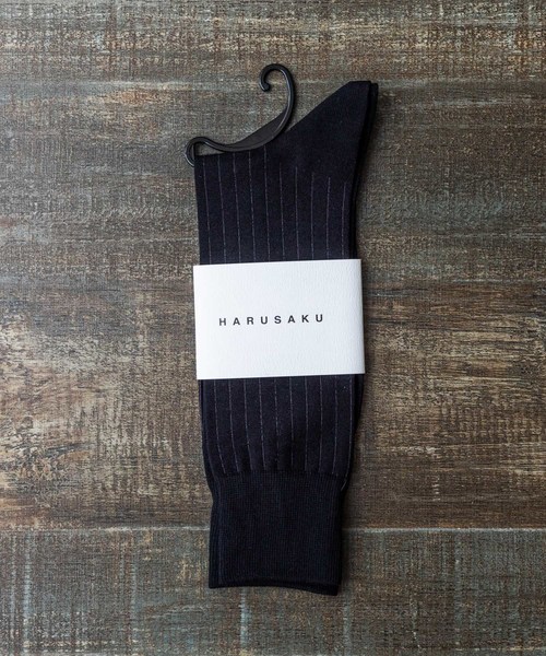 HARUSAKU(ハルサク)の「HARUSAKU Men's Classic Business Socks:ハルサク メンズクラシック ビジネス ソックス(ソックス/靴下)」|B