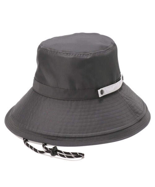 IRODORI（イロドリ）の「イロドリ レディース LADYSA-RAIN  つば広UVハット（ハット・レディース・ブラック/ベージュ/ネイビー/グリーン系その他/ベージュ系その他2/ブラック系その他/オリーブ/グレー系その他/ブルー系その他/ブルー系その他2/ベージュ系その他/ブラック系その他2/チャコールグレー/ダークグリーン/ブルー/ライトイエロー/レッド・SMALL/MEDIUM/LARGE）」の6枚目の写真